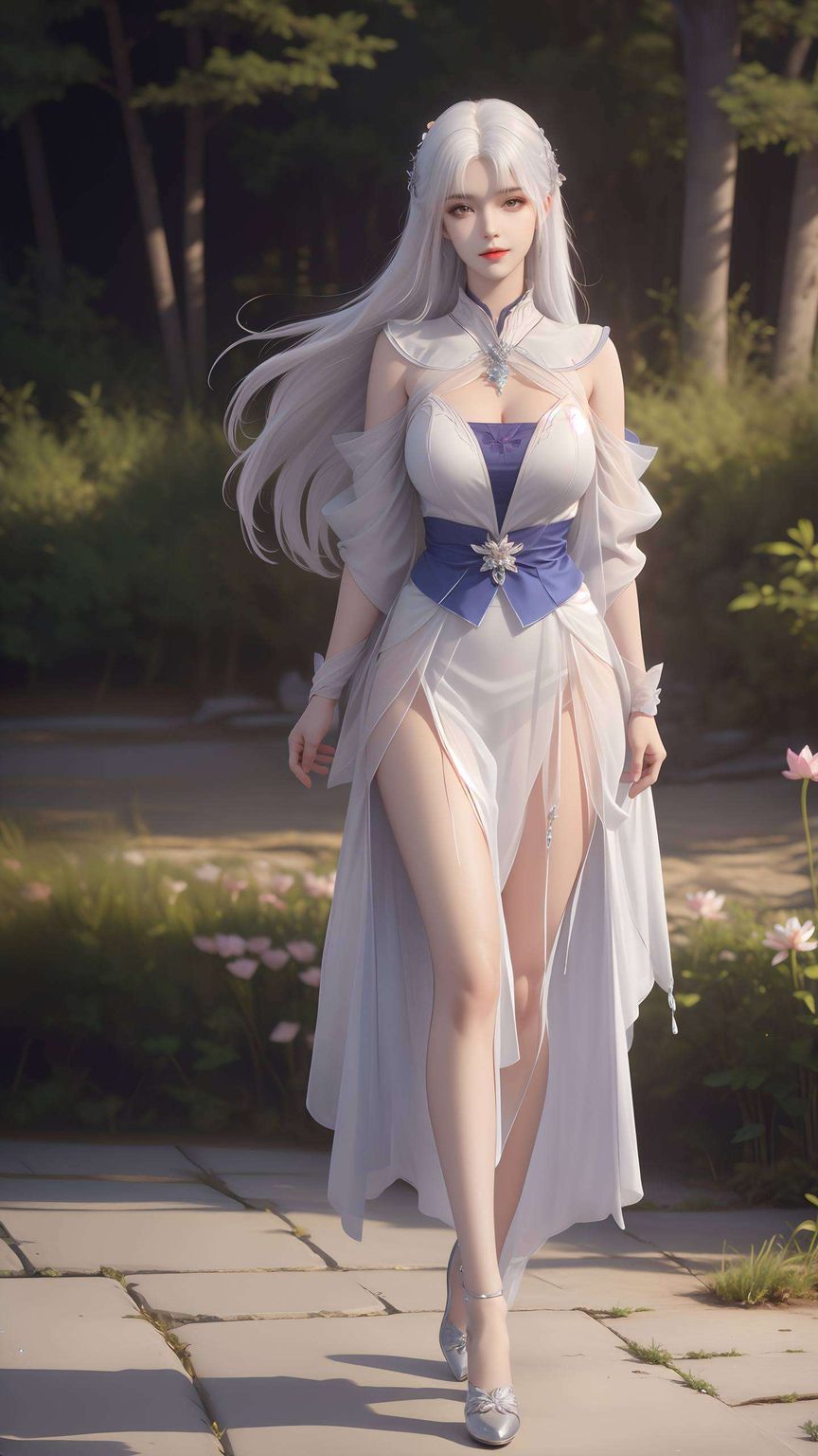 既有玄幻色彩宛若仙子降临凡尘