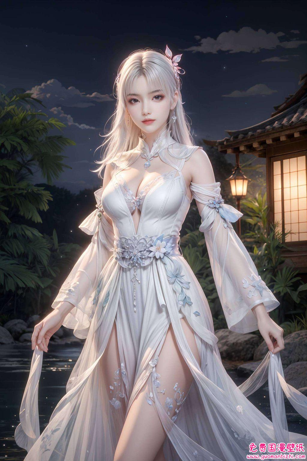 国漫女神与动漫美女共舞于玄幻世界此壁纸系列