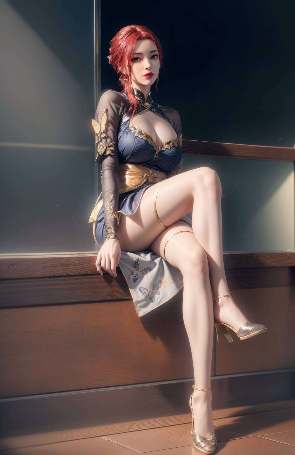 她的壁纸成为了无数粉丝心中的国漫女神