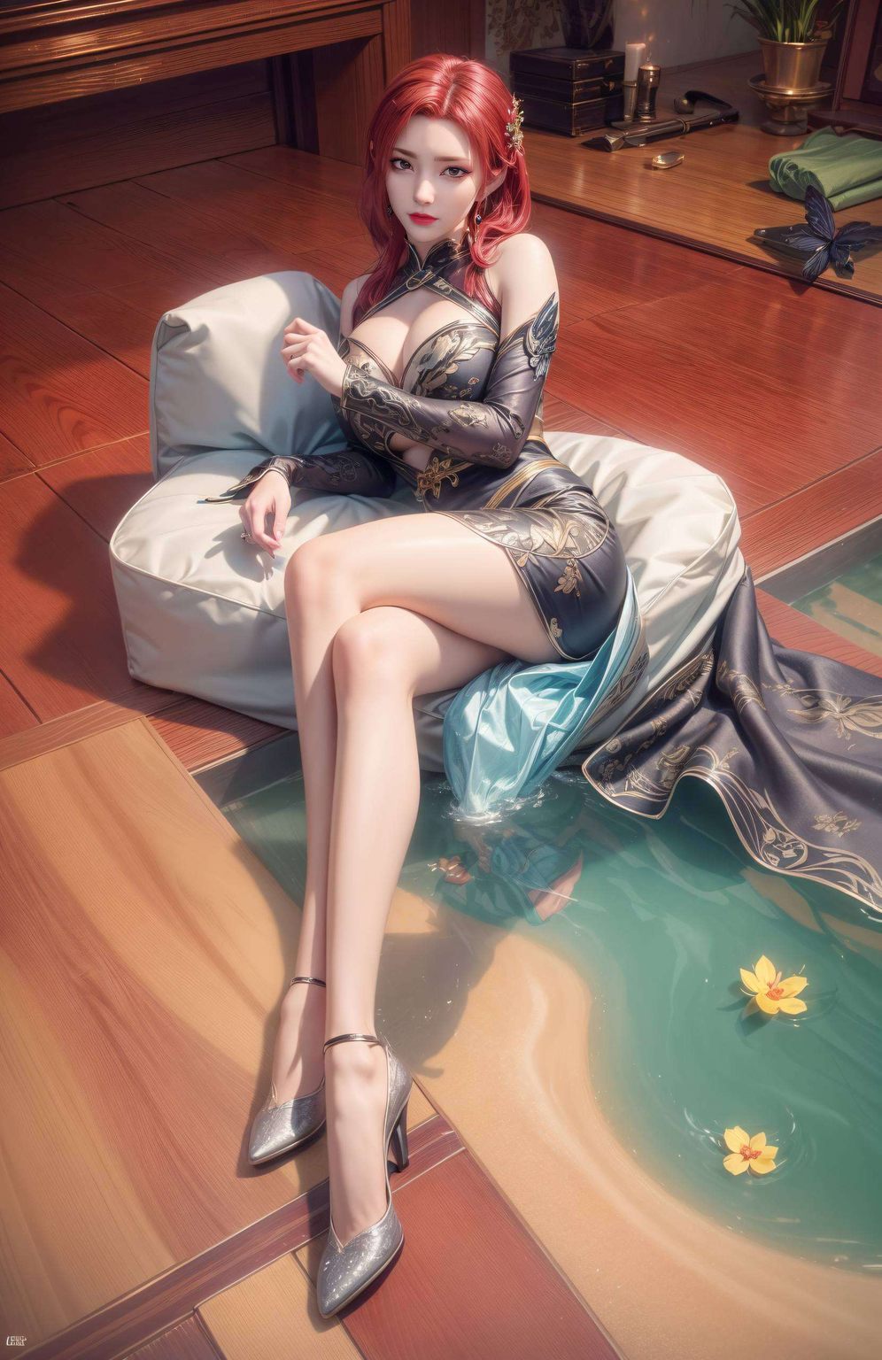 她的每一次微笑让我们在动漫的海洋中