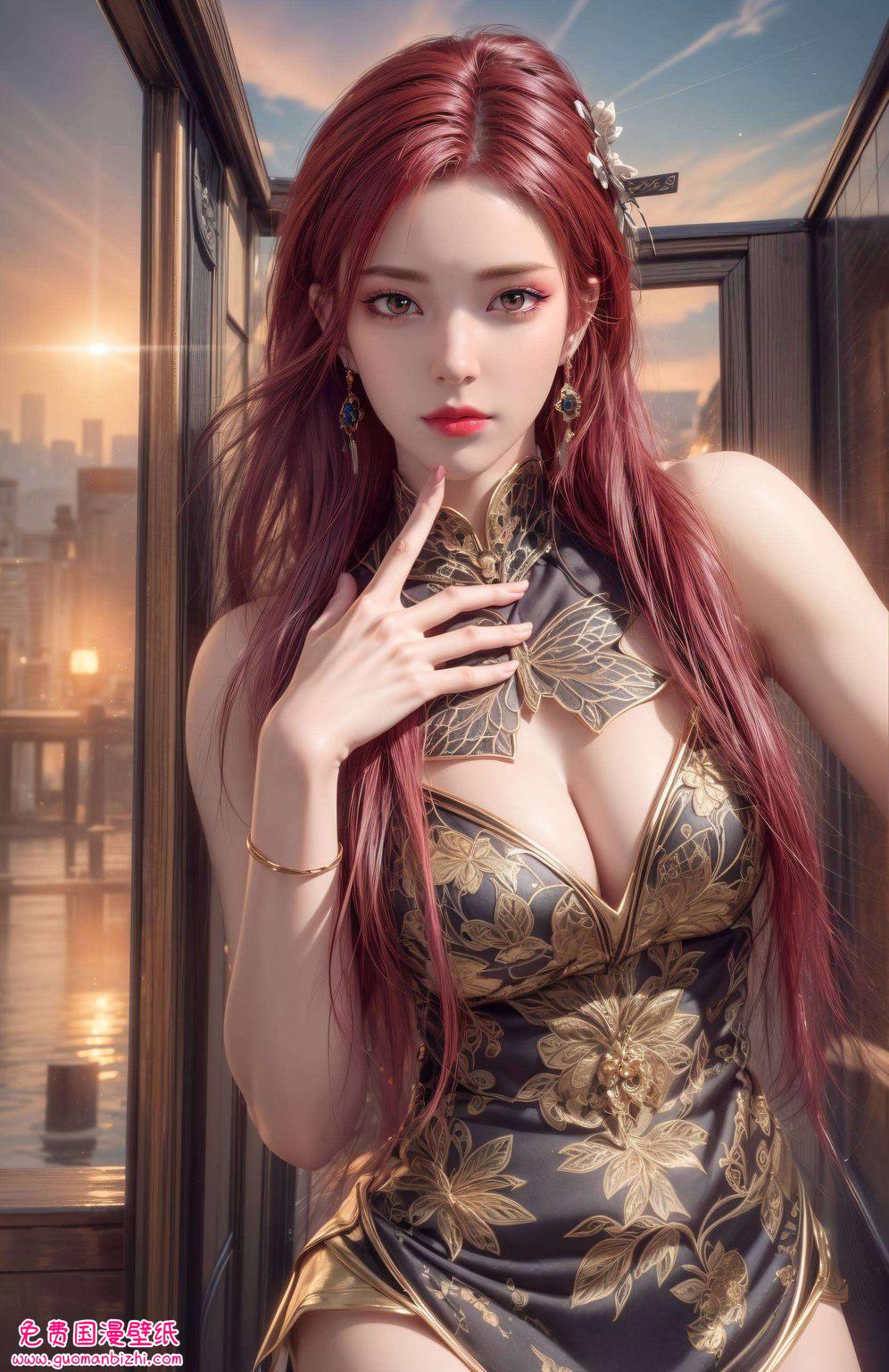 那长头发照片高清壁纸上的倩影更是心灵深处对玄幻世界的向往与感叹