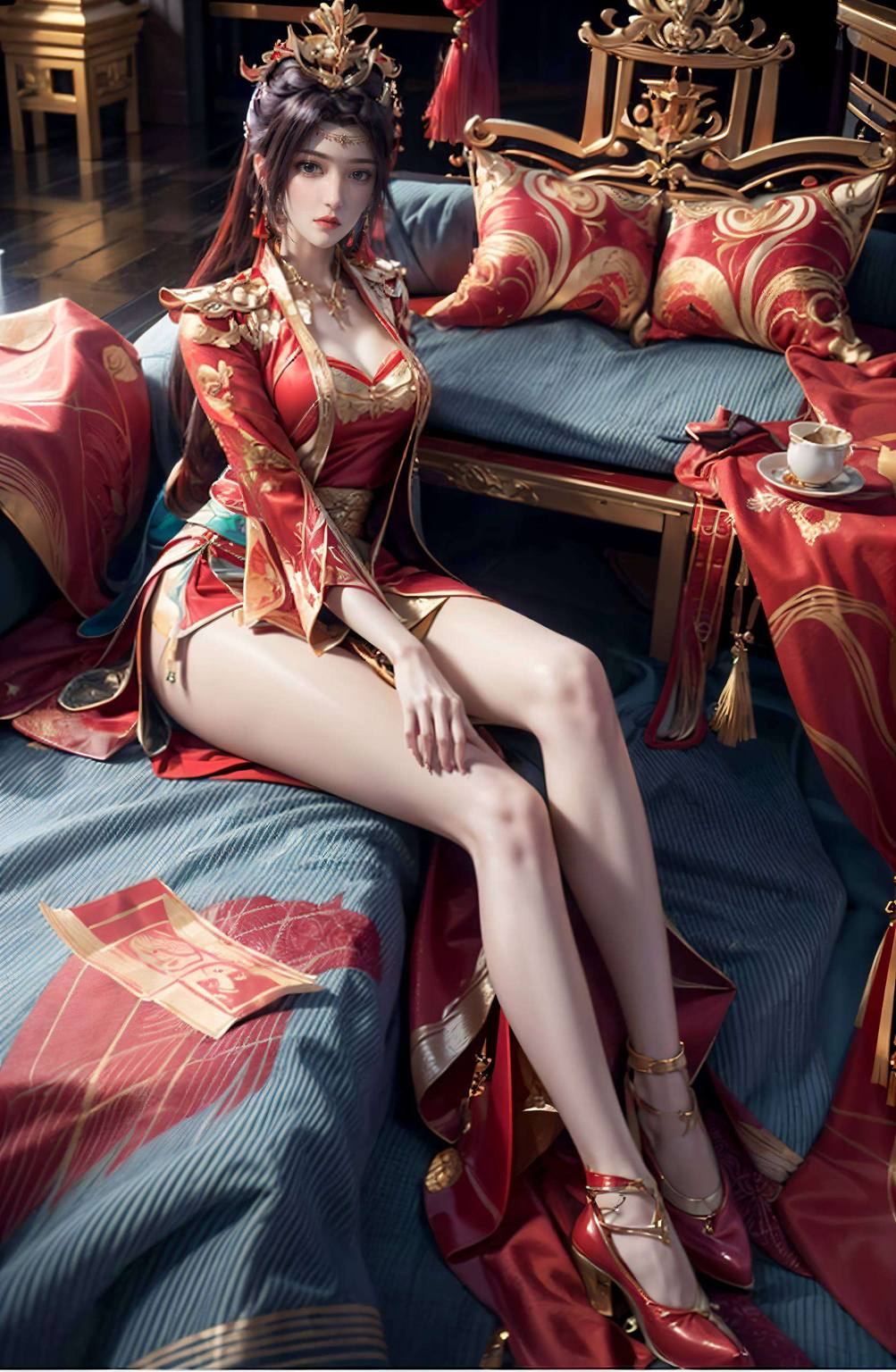 手机壁纸换她电力十足