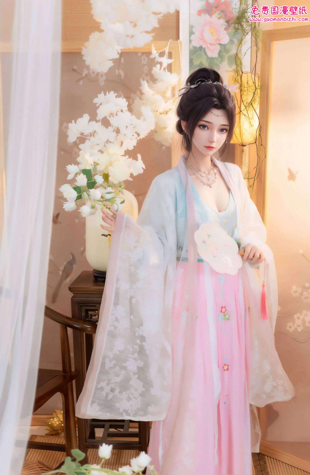 展现出云韵那深邃的眼神和飘逸的衣袂它是一幅穿越时空的画卷