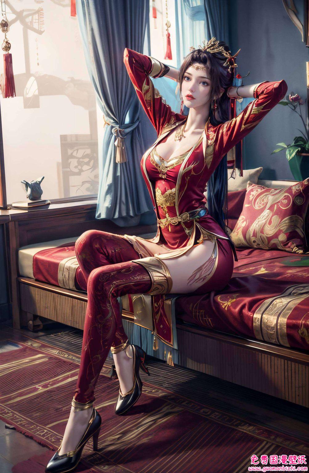 专为斗破苍穹的粉丝们量身定制这款【云韵壁纸】都展现了国漫美女的别样风情