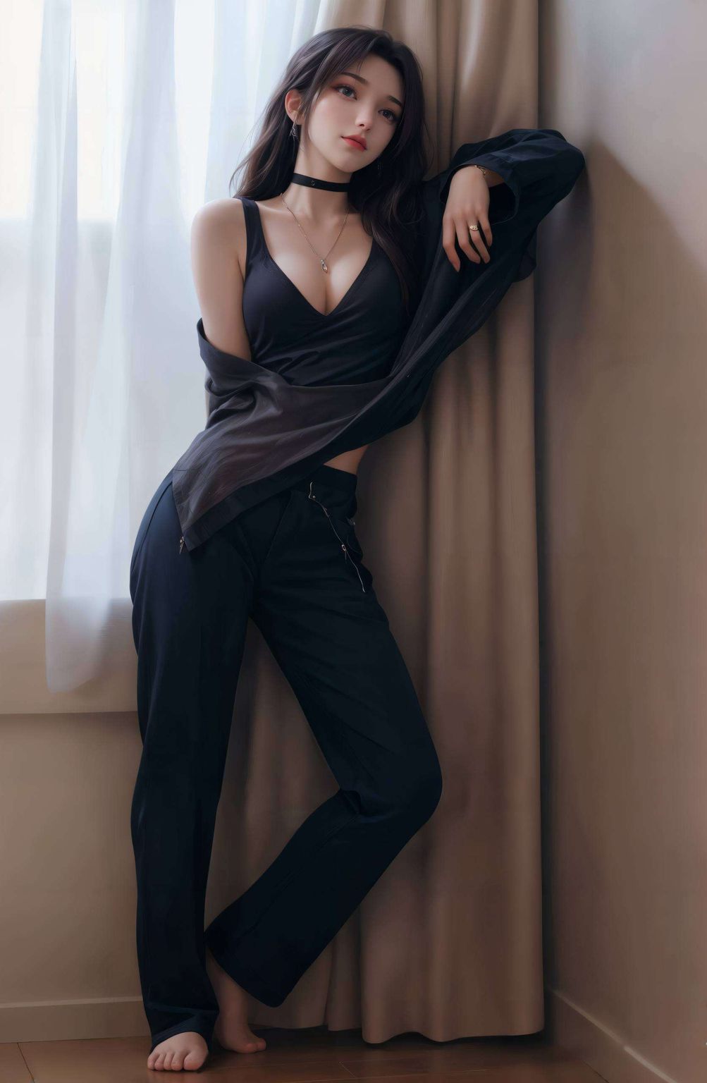 仿佛她将从屏幕中走出动漫之韵