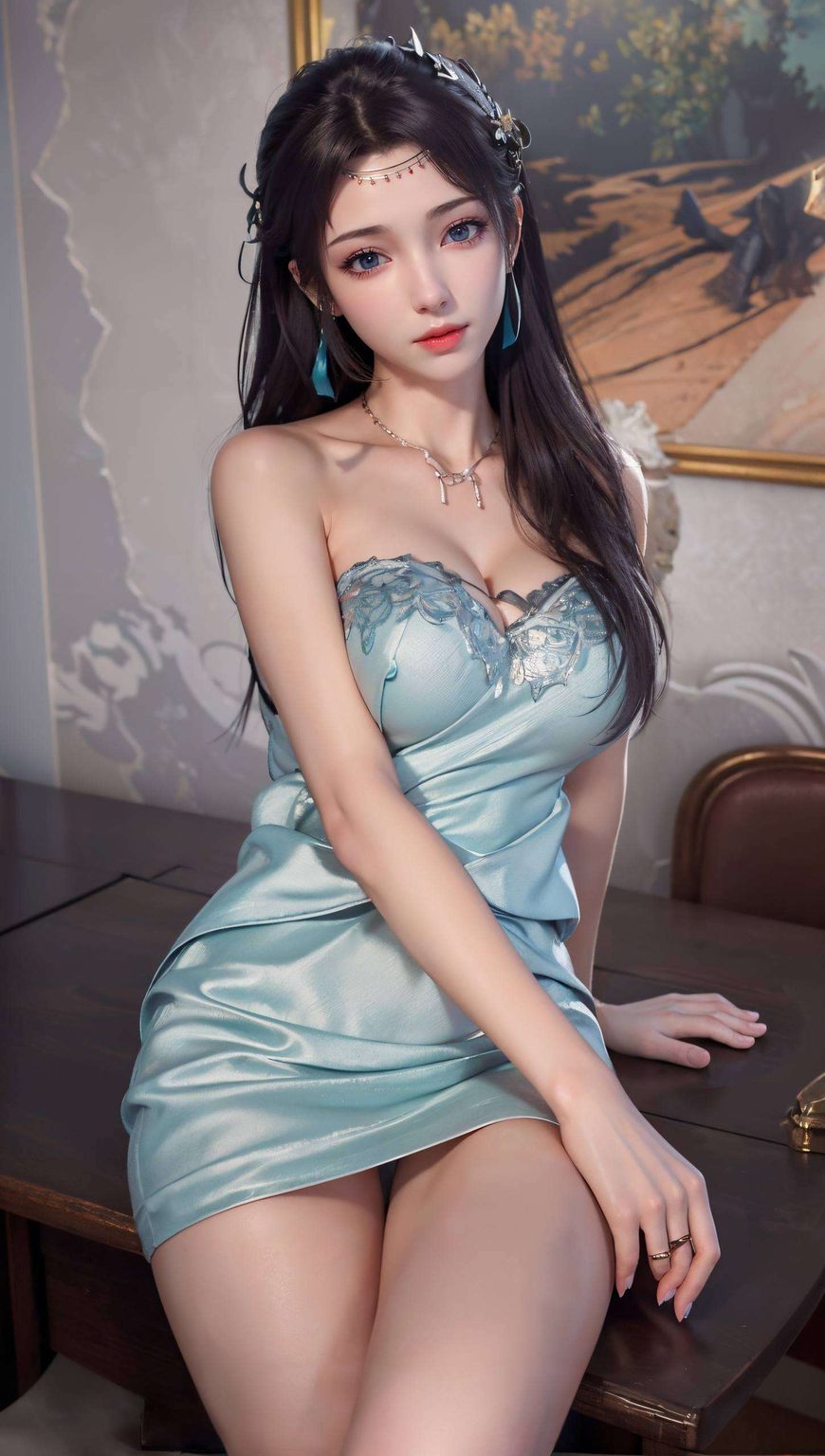 是国漫美女中的佼佼者云岚宗的威严气息
