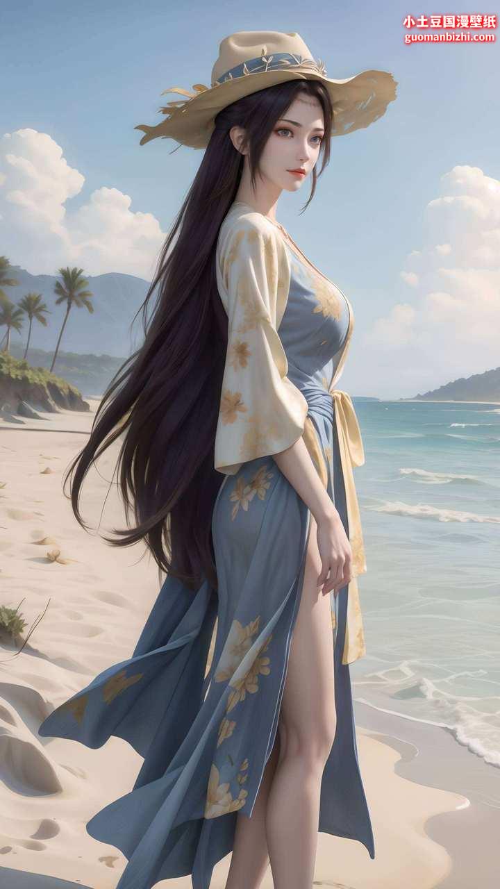 云韵壁纸黑袍图文壁纸预览