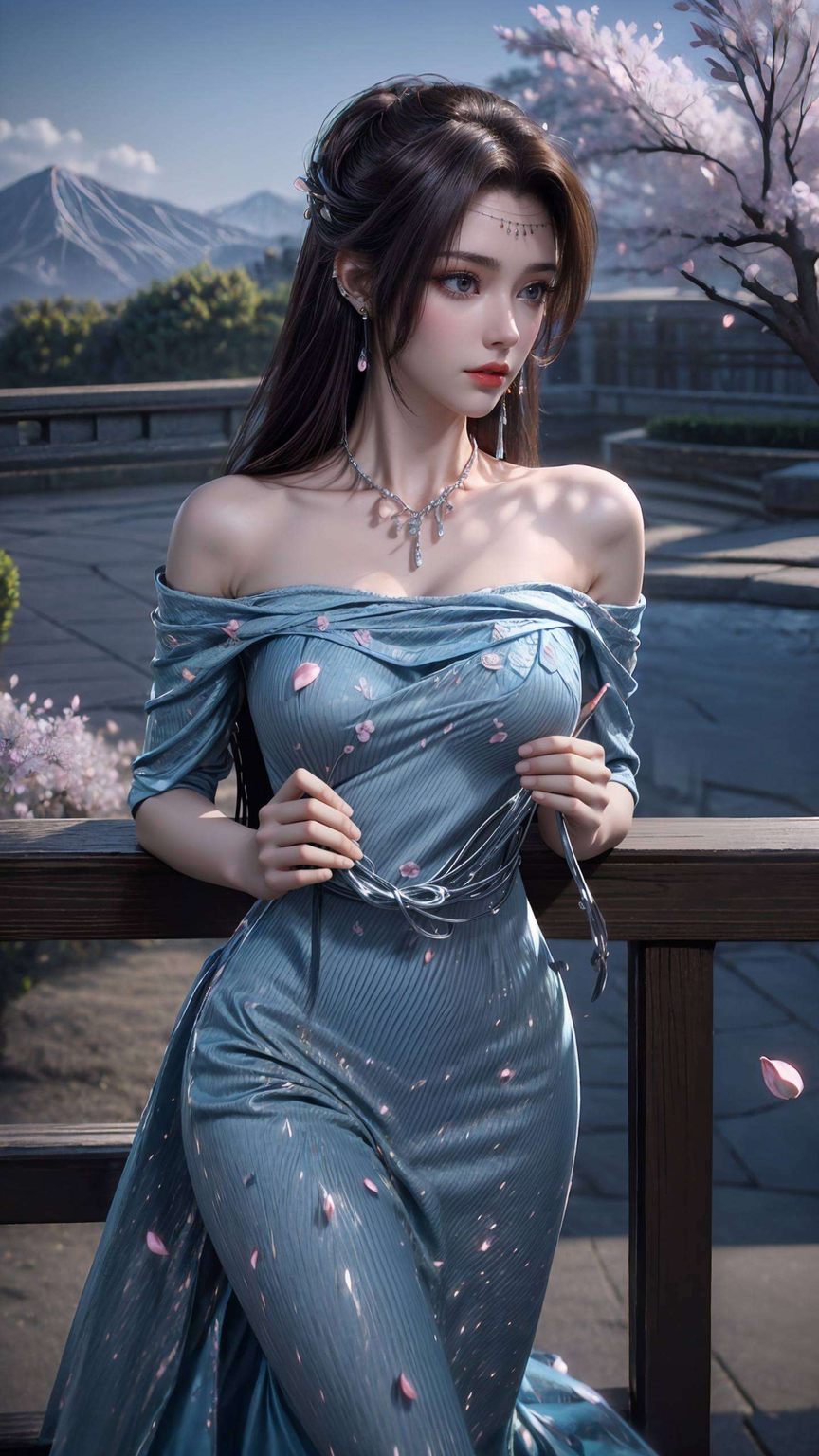 那来自斗破苍穹中的绝世美女令人心驰神往