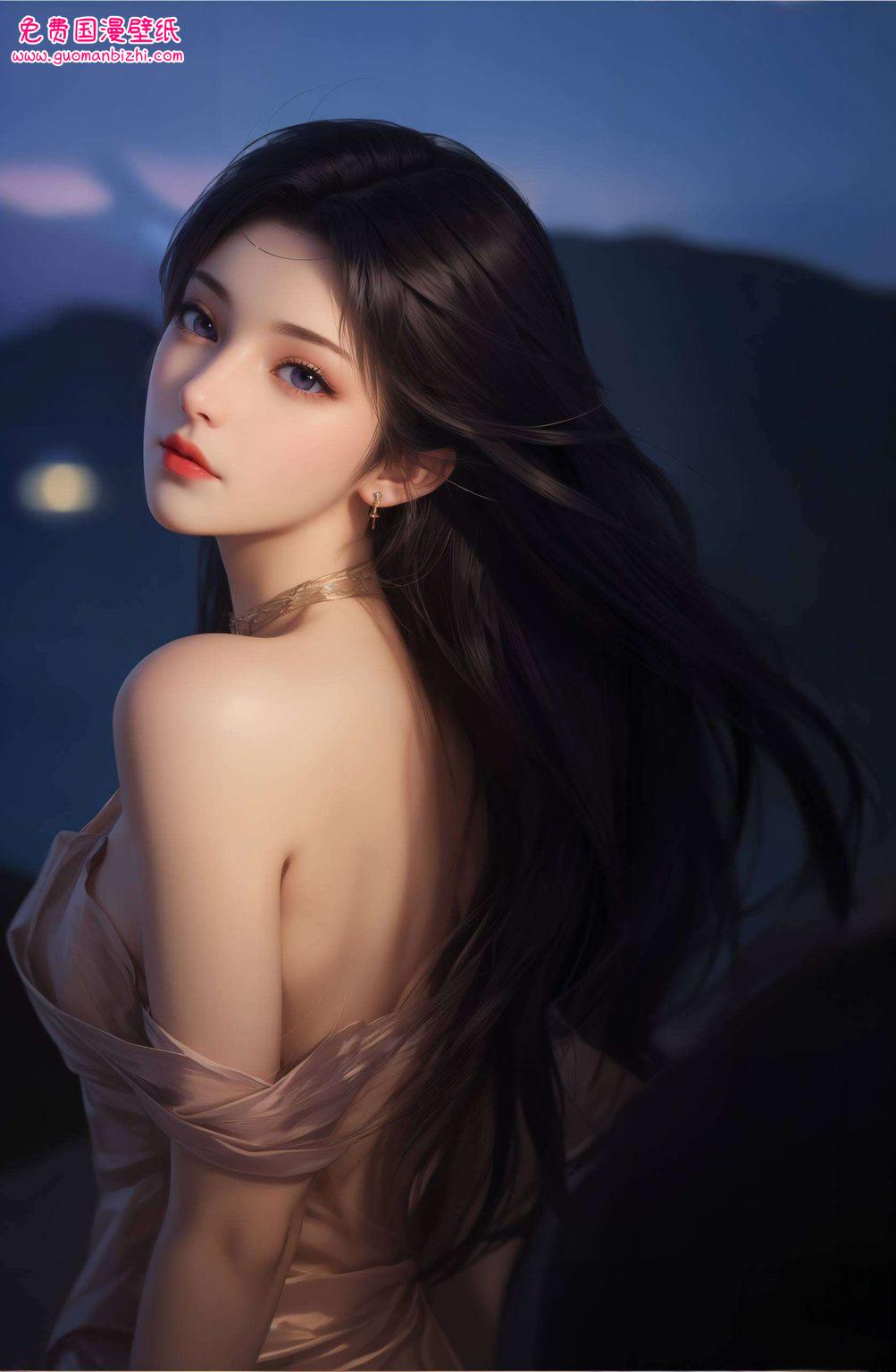 为你的手机屏幕增添一抹不凡的国漫风情我发现了这款AIGC完美像素的苹果古风壁纸——云韵3D特效