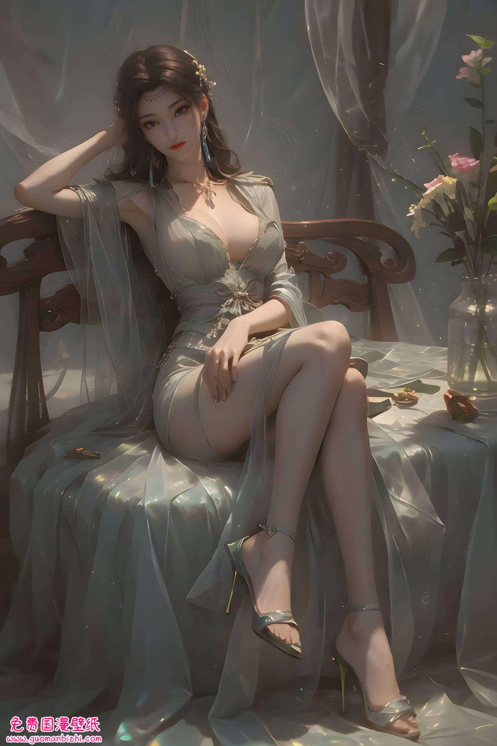 想象一下一位美得让人舔屏的玄幻女神