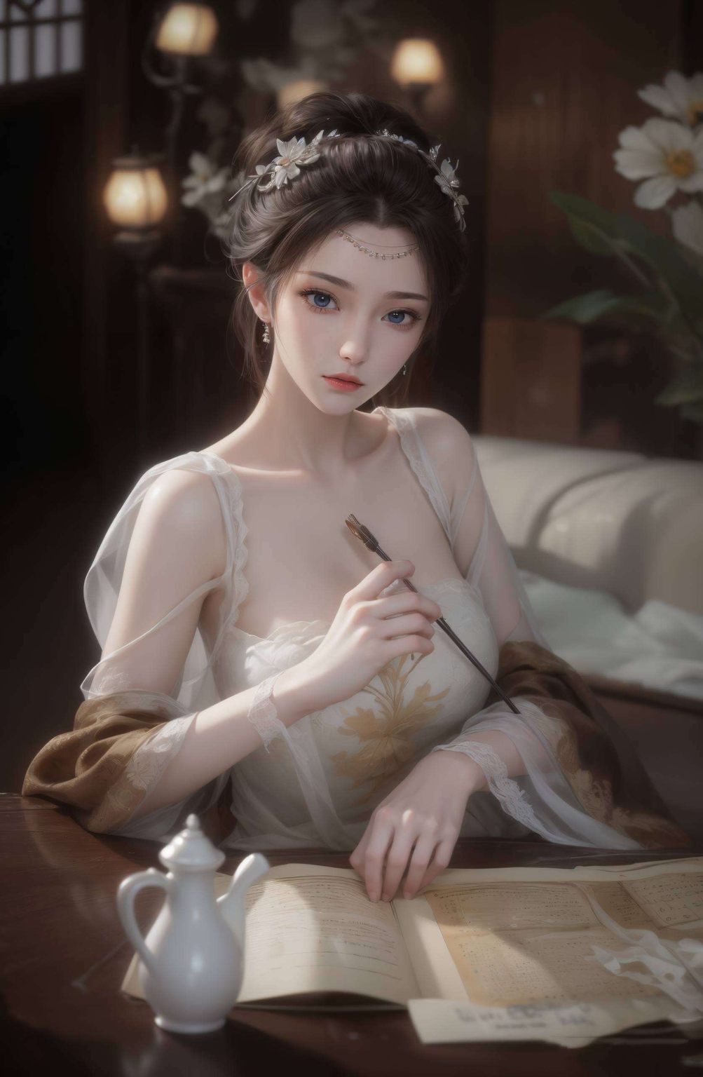 国漫女神风采尽现就在你的指尖跳动