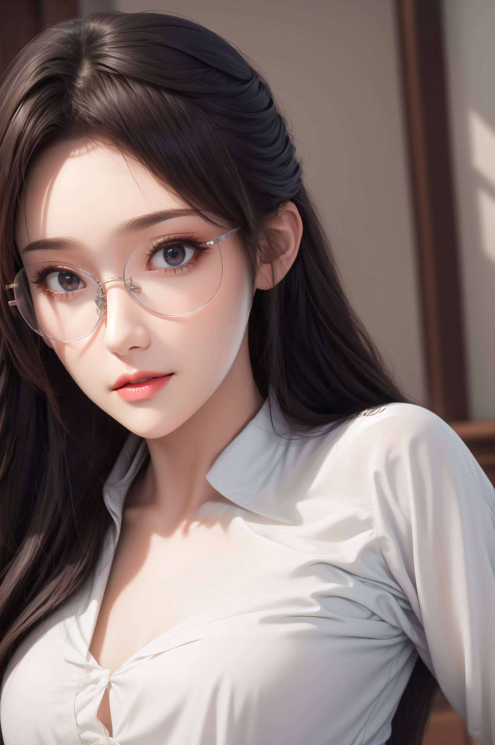 她犹如云中之韵斗破苍穹中的黑衣云韵