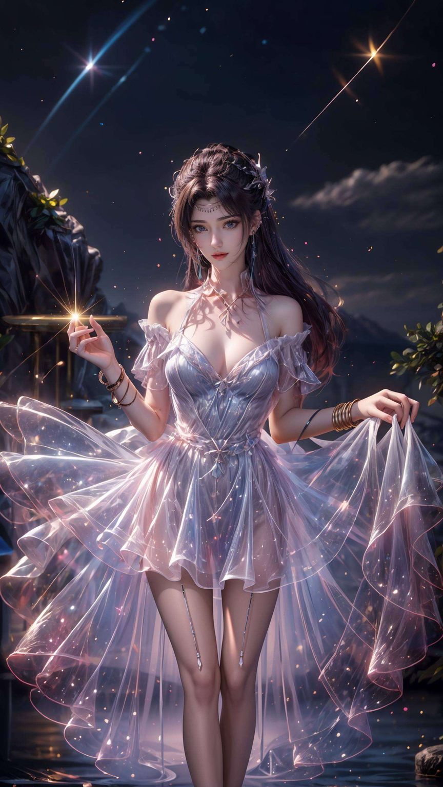绝对能让你的电脑瞬间变身国漫女神的修炼圣地！看着云韵那张既高贵又柔美的脸庞保证让你的桌面瞬间玄幻起来！