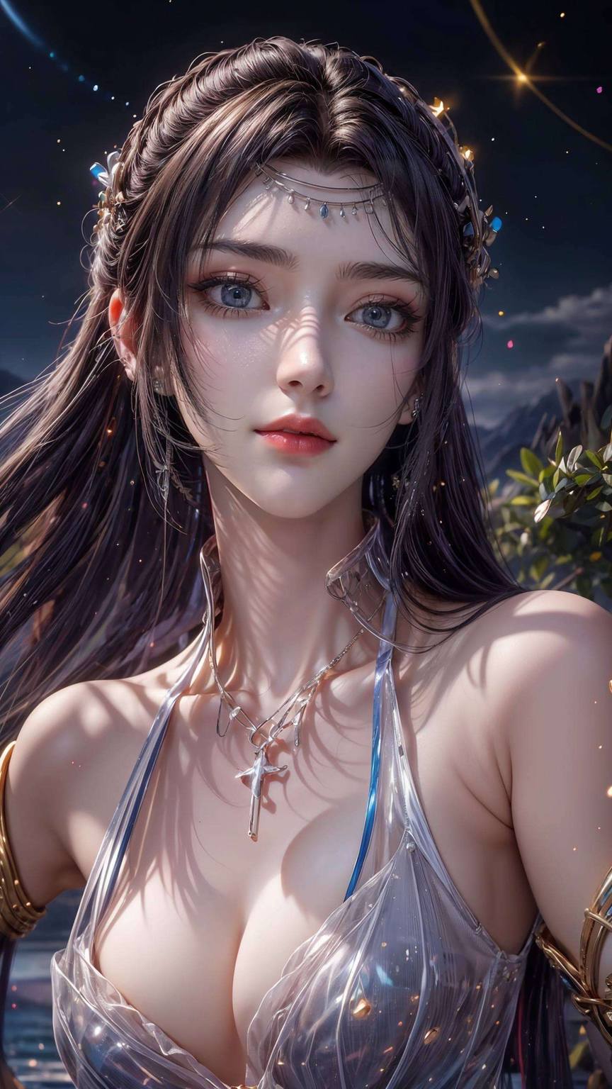 三年之约的云韵轻舞着她的长发她的眼神深邃