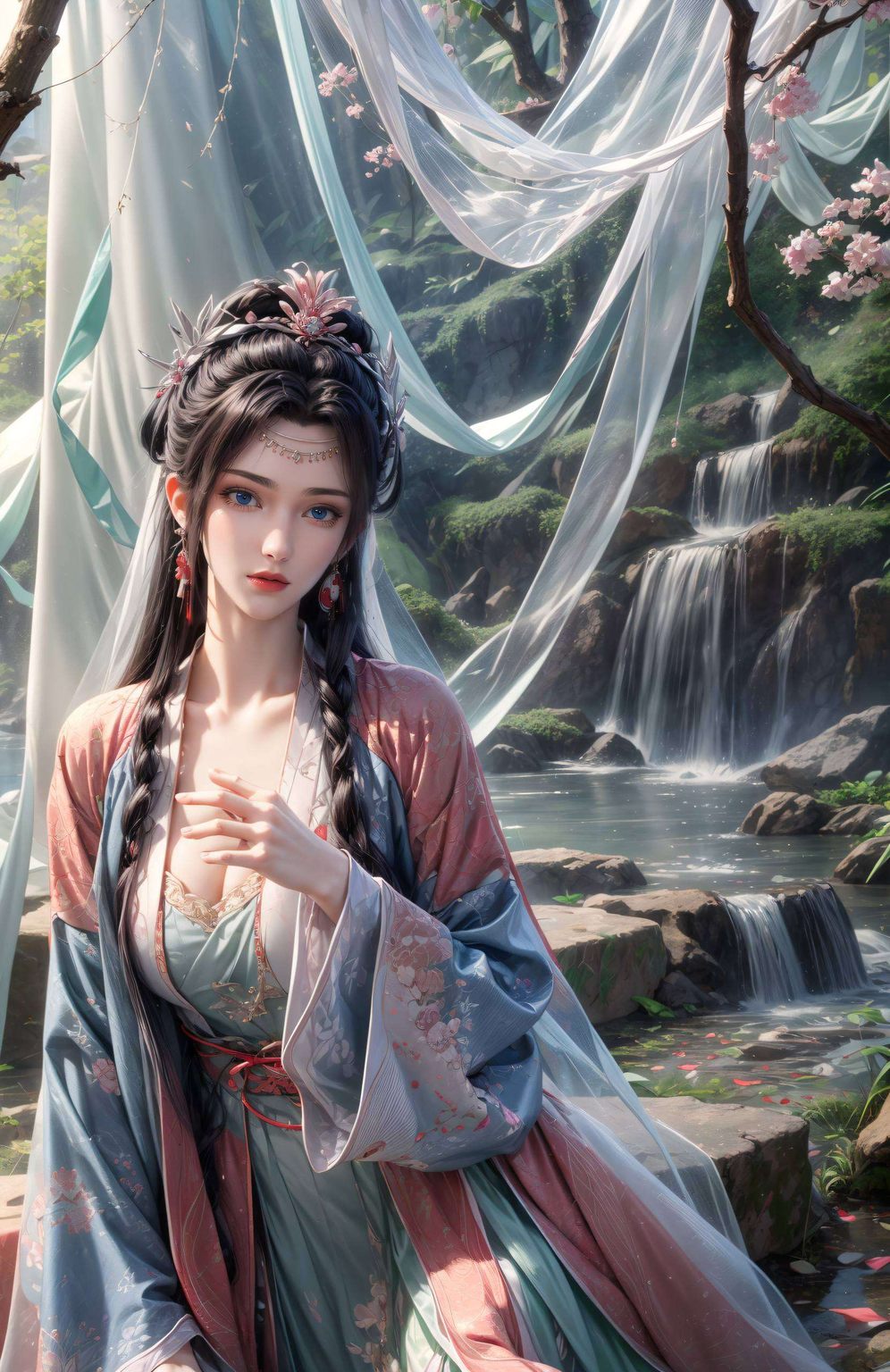 高清的云韵键盘壁纸也是无数粉丝心中的国漫女神