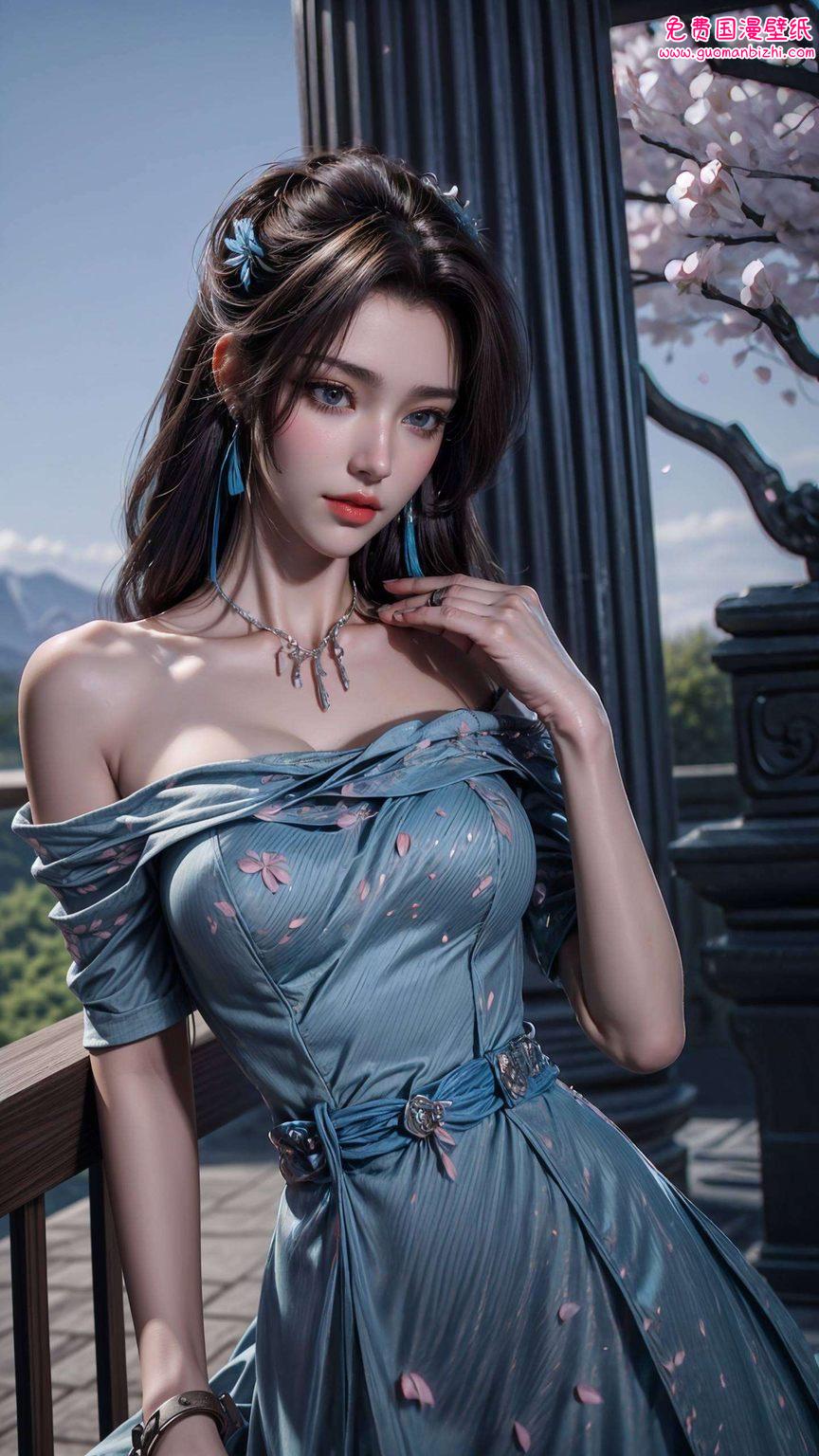 让动漫美女的灵动与玄幻的意境我发现这款超还原的斗破苍穹壁纸