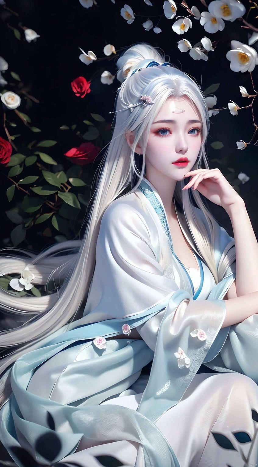 如同她的云韵壁纸一般和那些陪伴我们成长的国漫女神