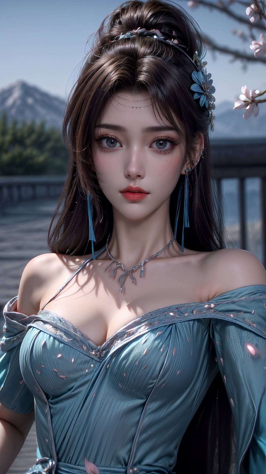 我说的可是事实！快来感受这云韵3D美女壁纸的魅力飘逸如仙