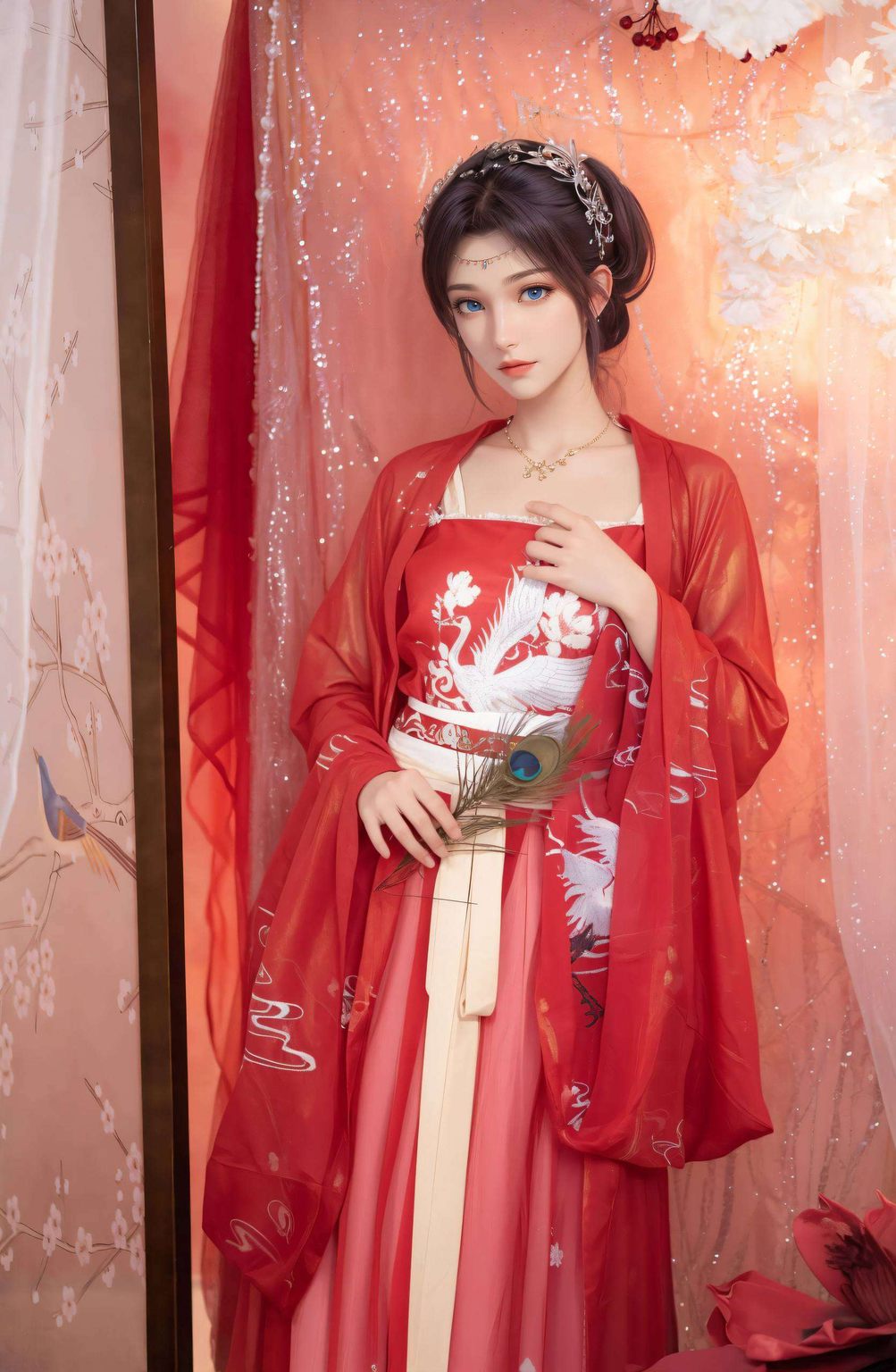 是不是瞬间觉得整个世界都玄幻了起来？云韵那飘逸的长发、如水的眼神你的电脑壁纸换上这位国漫女神的全屏大图