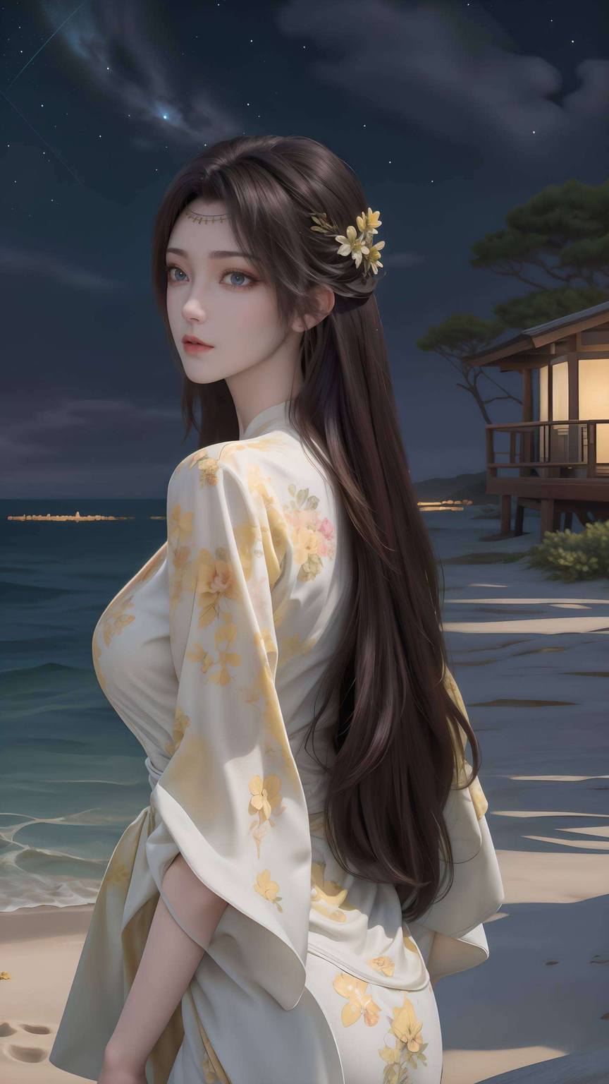 静静地诉说着国漫之美成为了国漫壁纸上的绝世女神