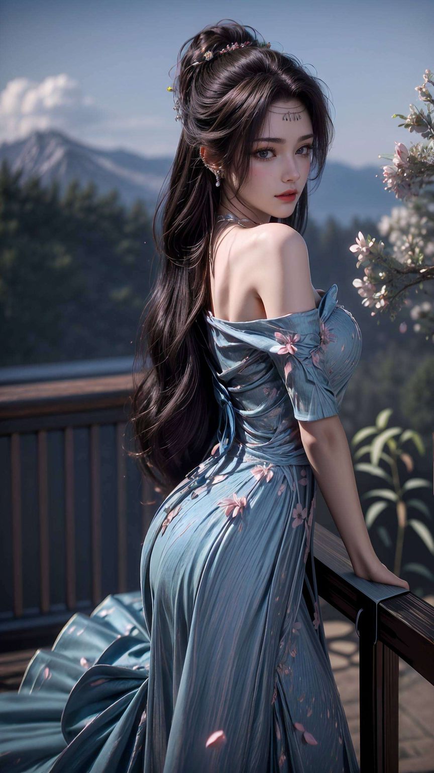 斗破苍穹中的云岚宗女神让人不禁沉浸在这段二维与三维交融的奇幻旅程中