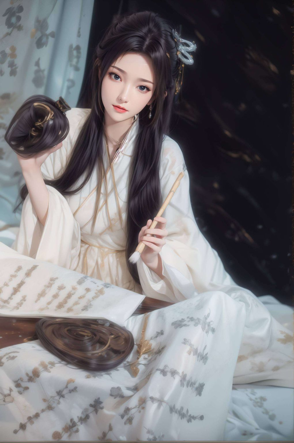 在斗破苍穹的世界里如水的眼眸