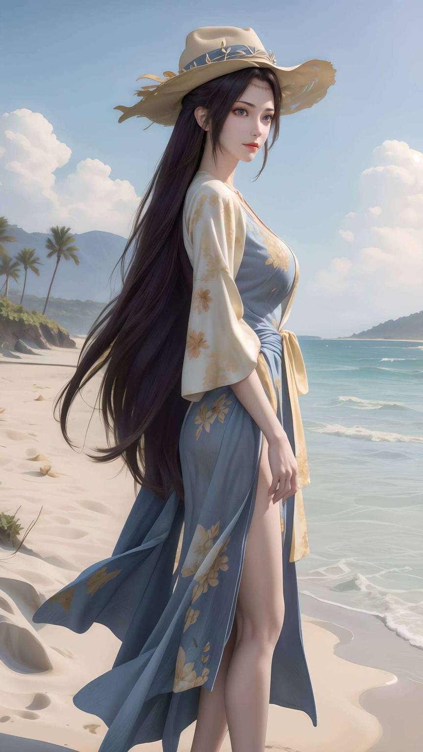 云岚宗的壁纸云韵的倩影如梦似幻