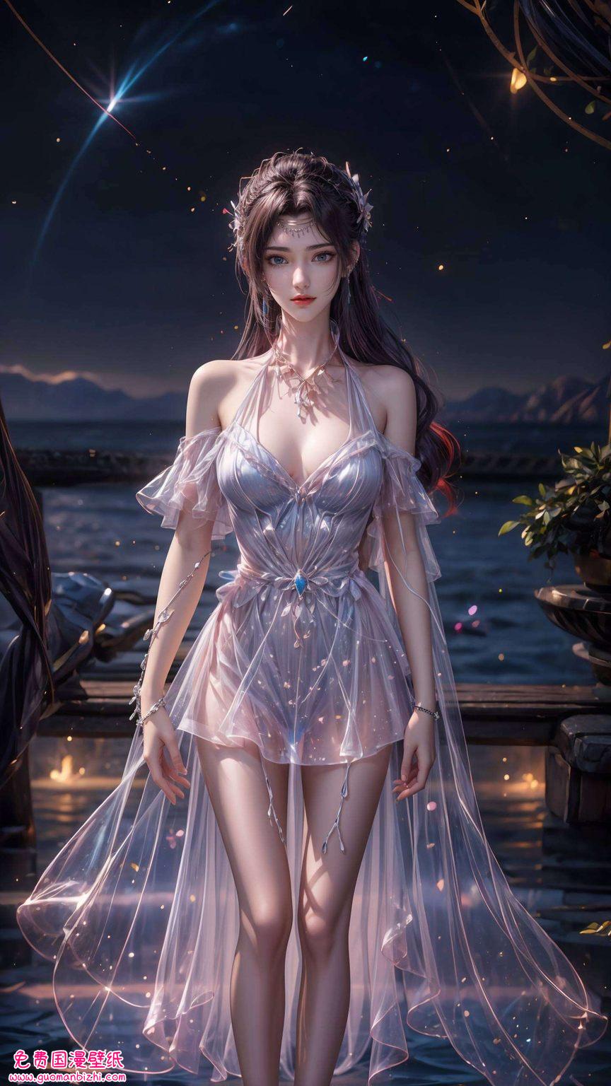 在斗破苍穹的世界里还以那身紫色壁纸泳装版震惊了无数粉丝