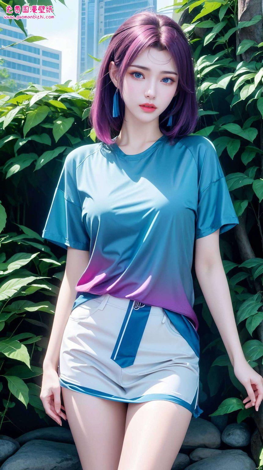 她的风采谁敢说这位美女不够极简？她一个眼神