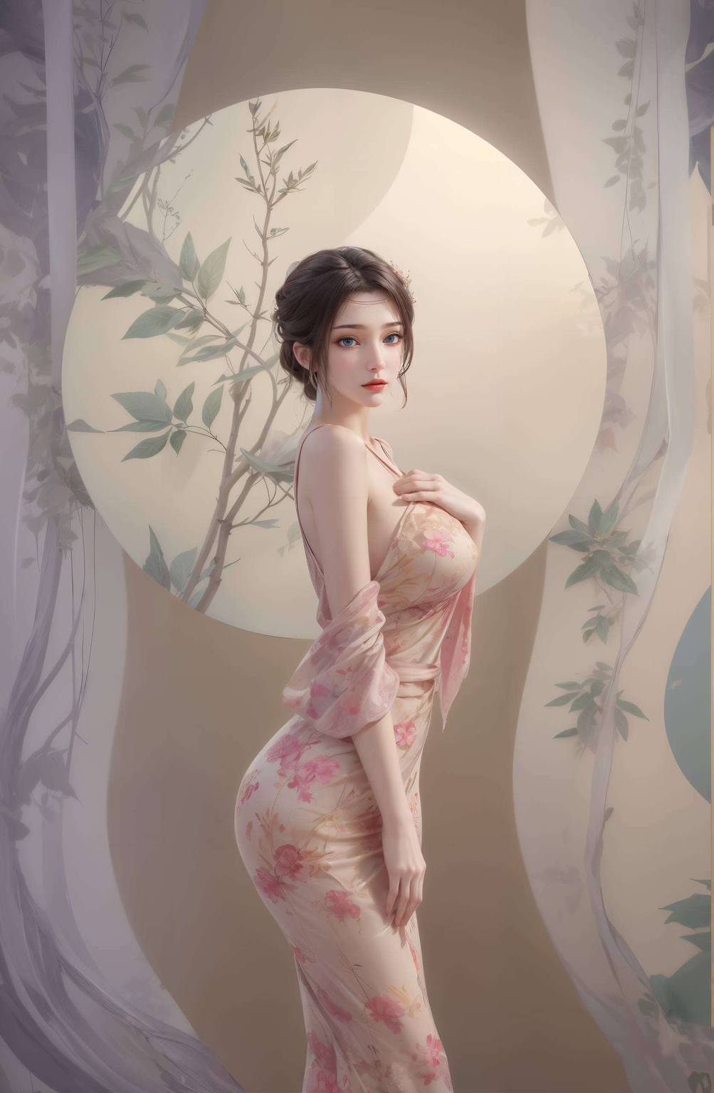 她的美更加熠熠生辉高清壁纸级别的风采