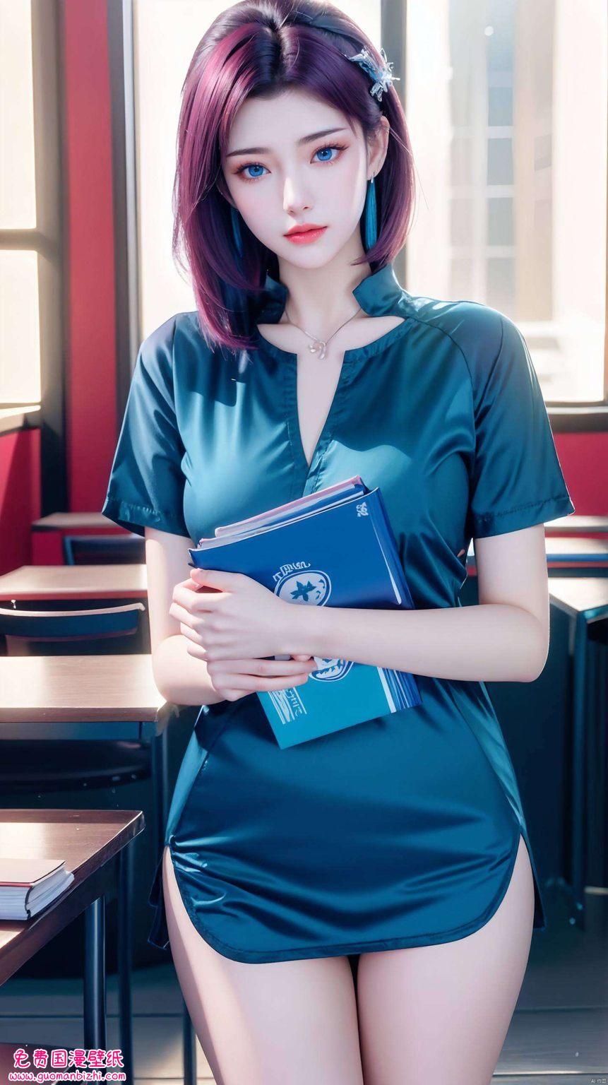 无论是国漫还是动漫她都以那份独特的玄幻气质