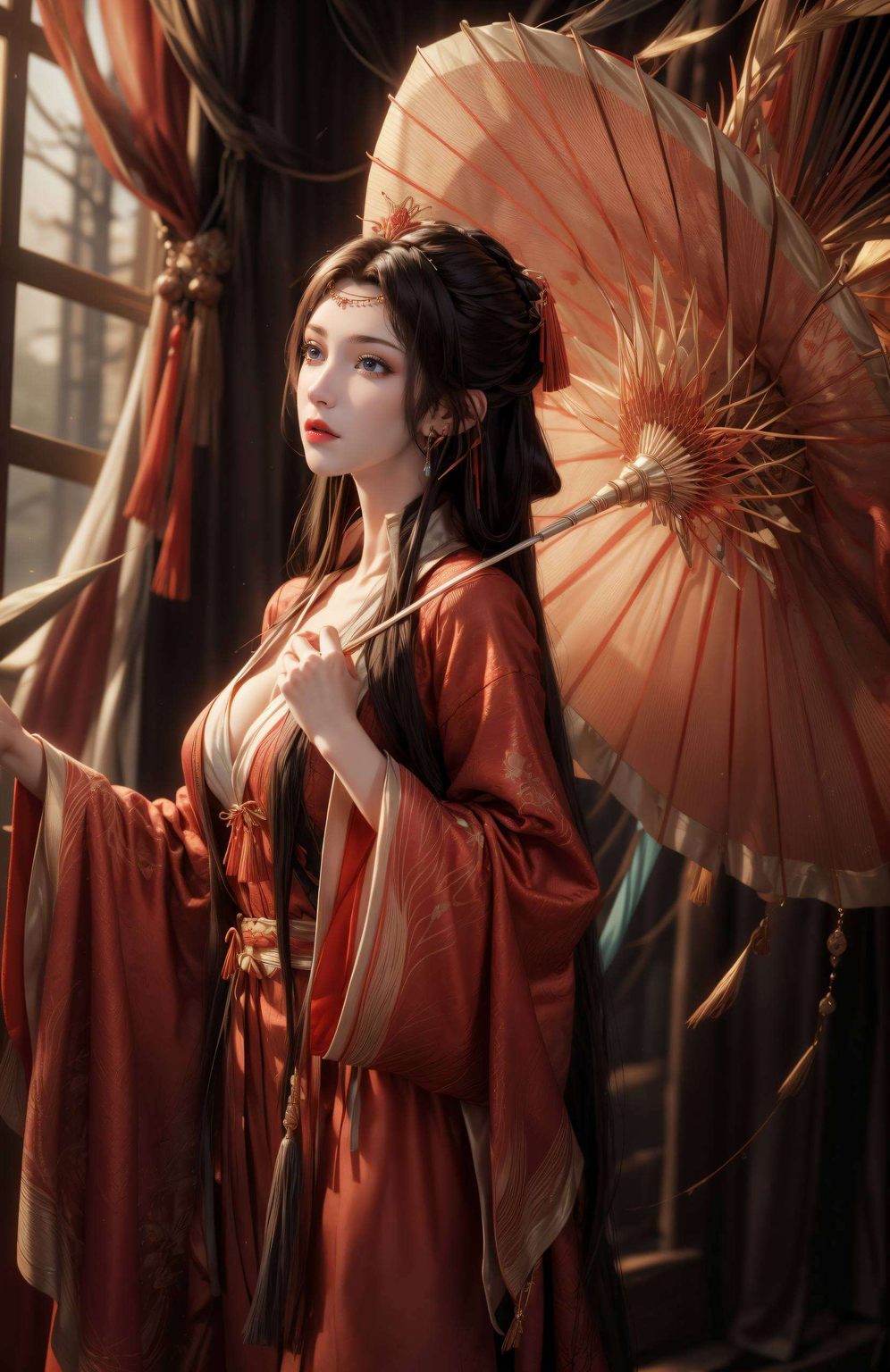 成为了无数动漫迷心中的女神在绚烂的国漫世界中