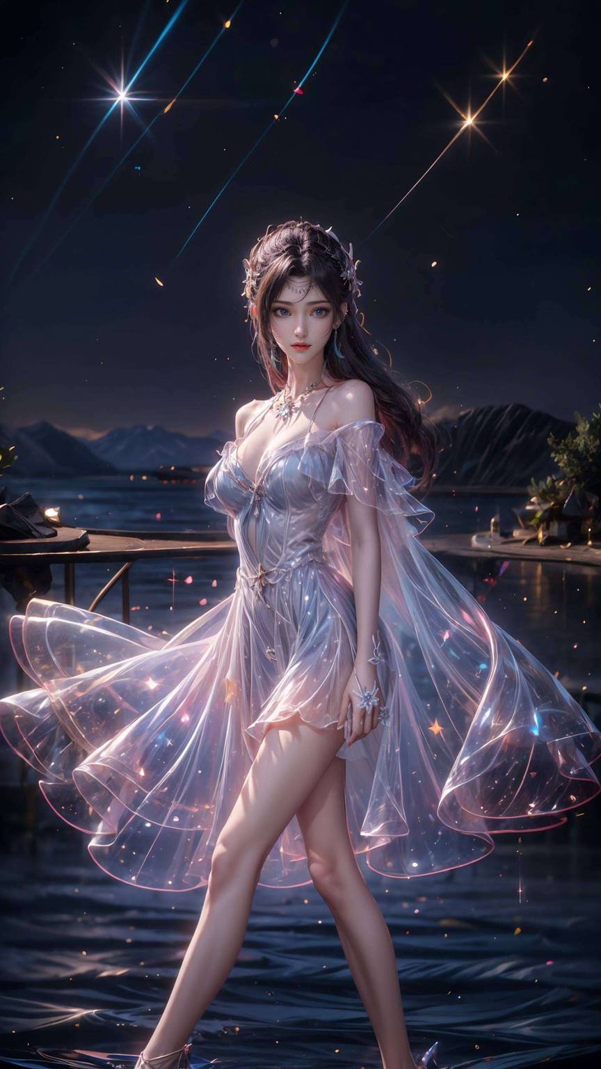 成为了壁纸界的璀璨星辰她的眉眼如画