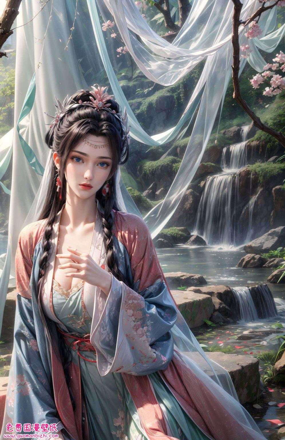 那位来自国漫巅峰之作《斗破苍穹》中的神秘女子她的身影