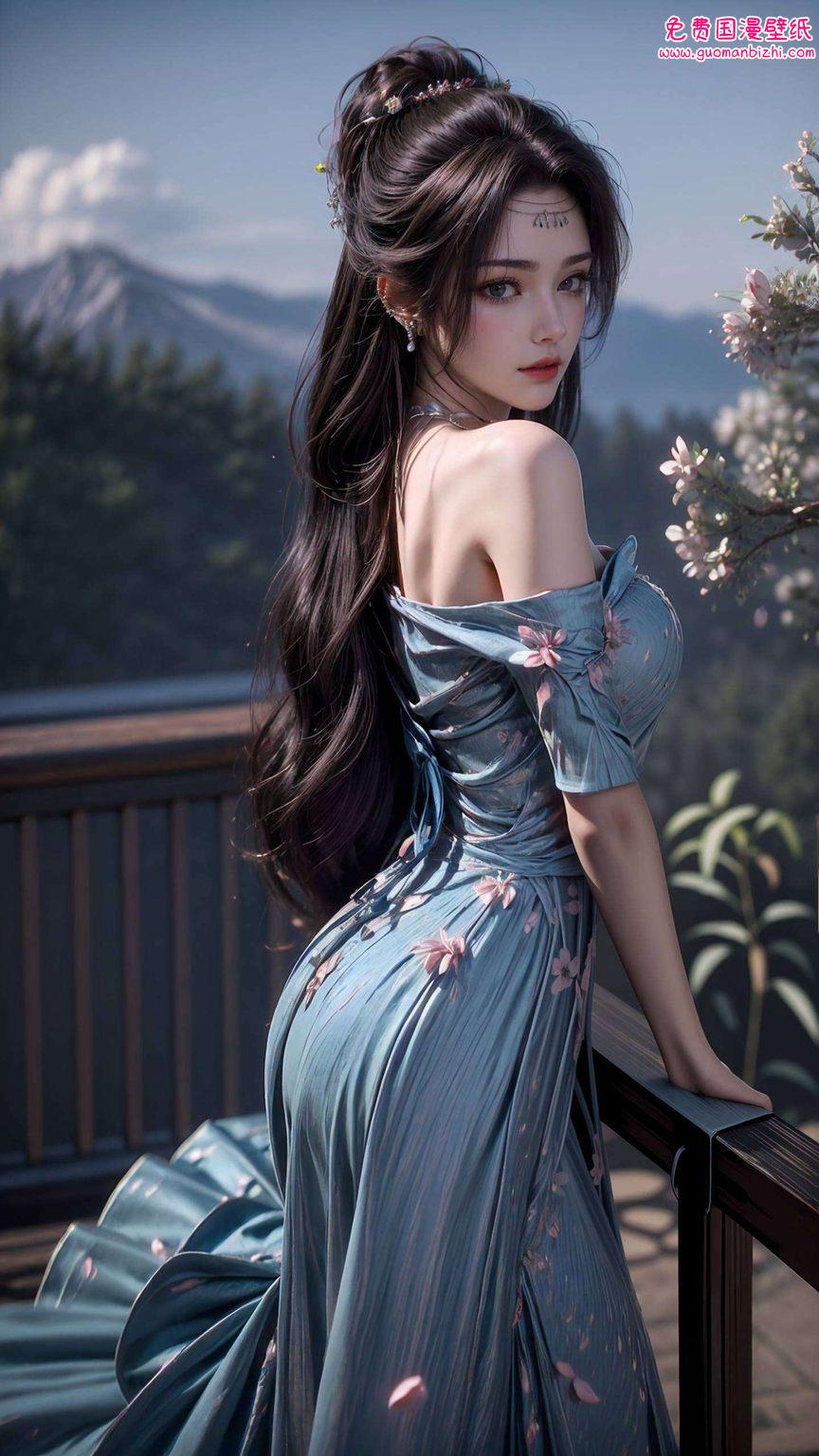 放在你的iphone上简直就像是把她捧在手心里呢!👸📱 快来感受一下这位国漫女神的玄幻魅力吧