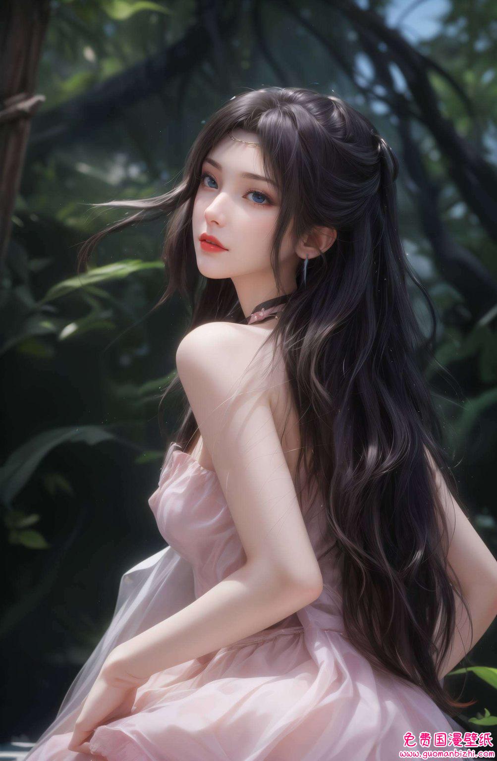 一颦一笑间尽显玄幻之美