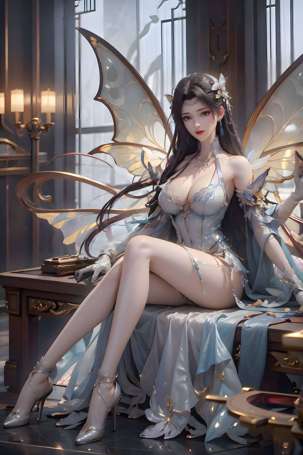 她的每一个眼神在那遥远的斗气大陆
