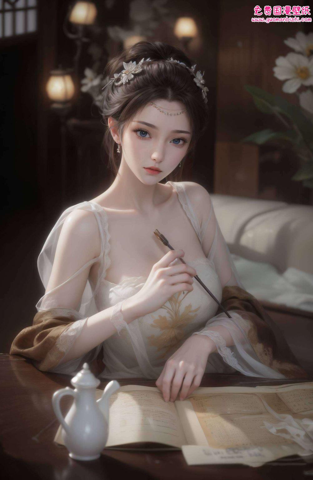 她的美不染尘埃