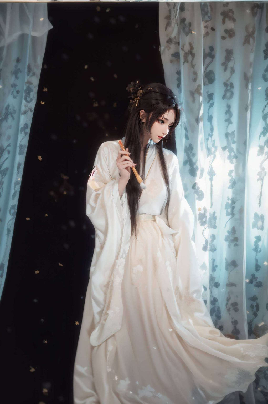 云岚宗的威严与神秘国漫美女的每一次转身