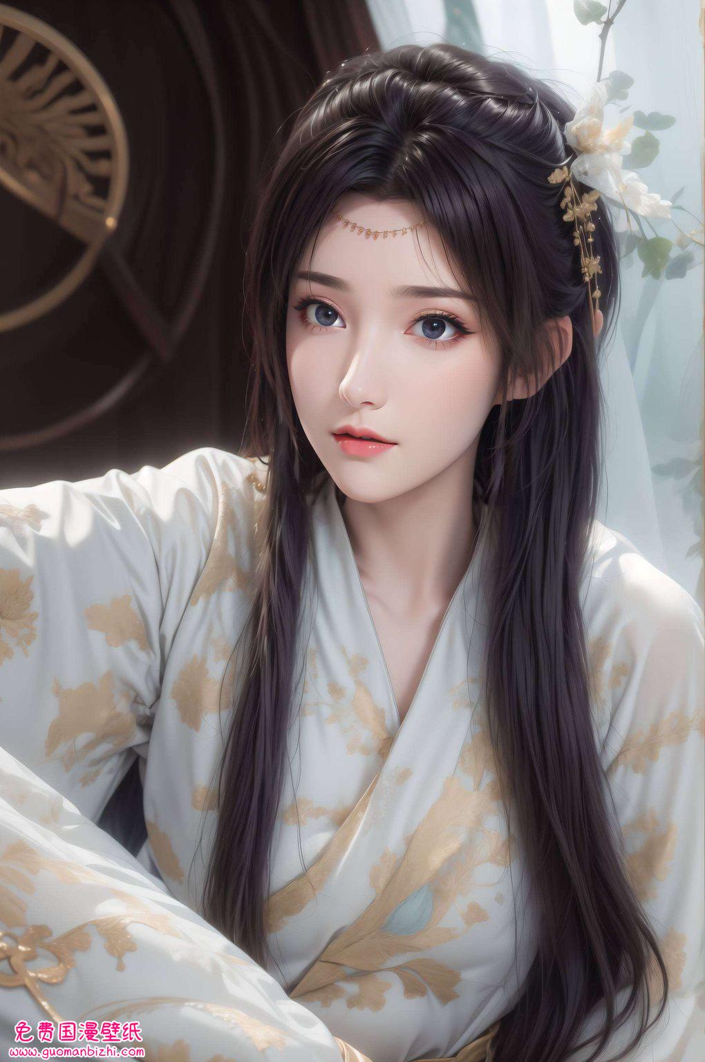 嘿今天给大家带来一款神秘又酷炫的全身黑袍女神——云韵的手机壁纸！这位来自《斗破苍穹》的云岚宗美女