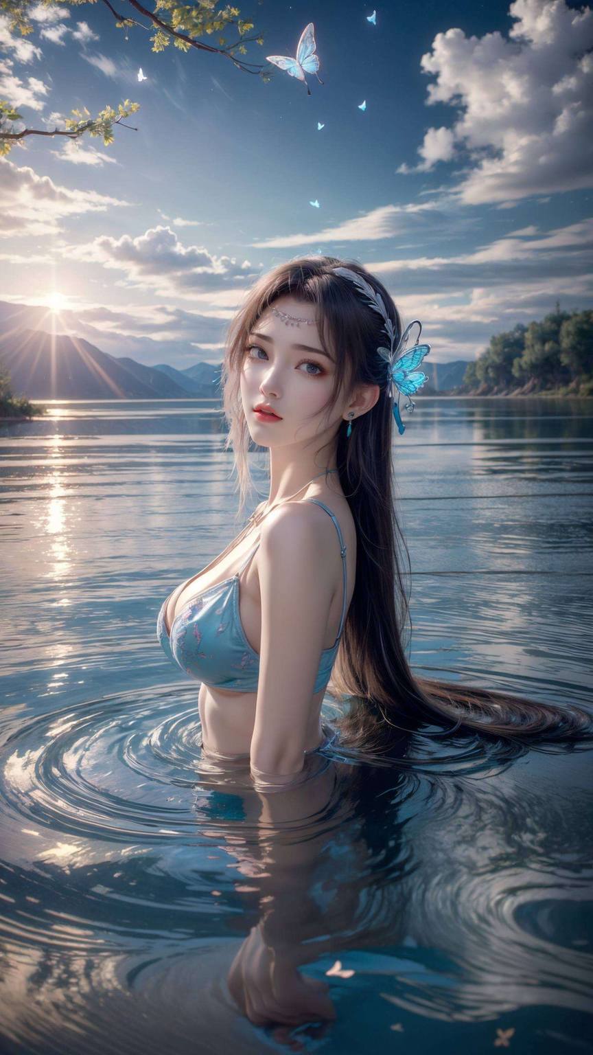 穿梭于云岚宗的神秘黑衣女子以其独特的高冷气质和出尘的美貌