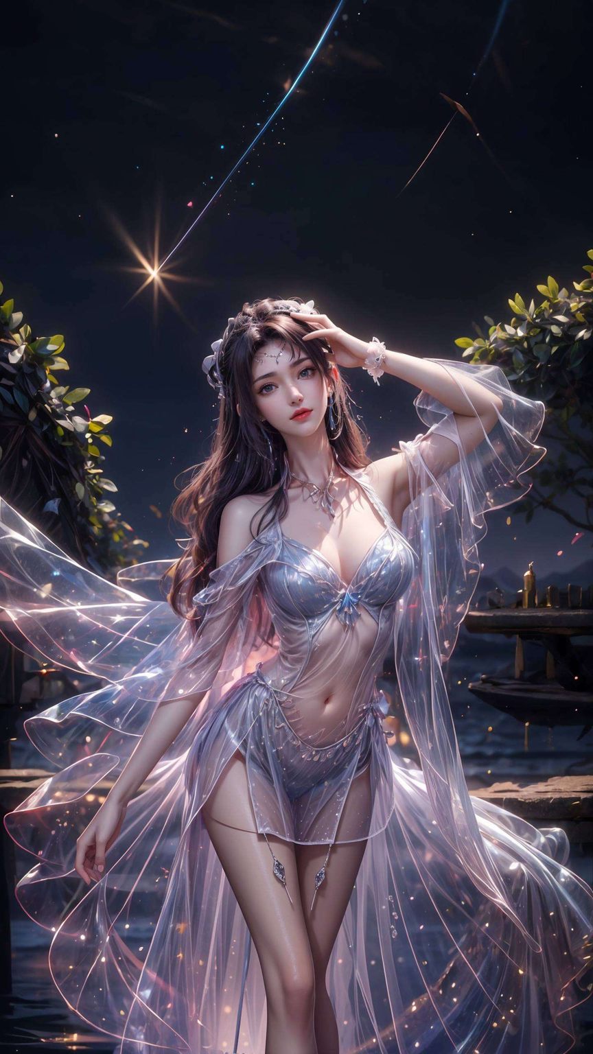 宛如仙子下凡让你的手机瞬间变身玄幻仙境