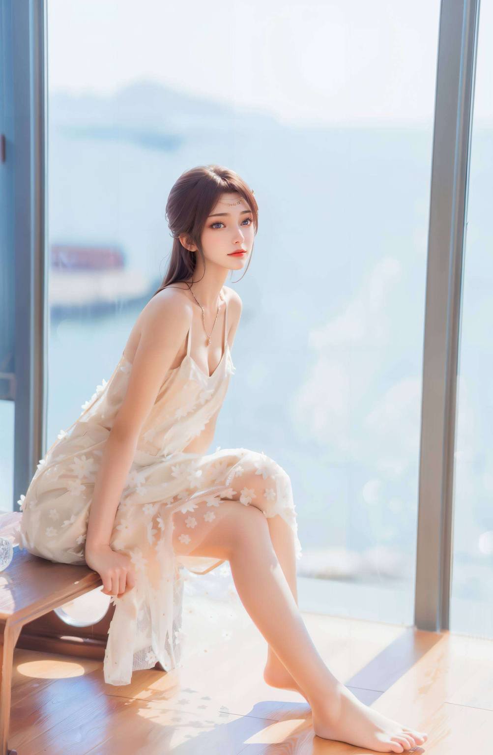 她让人沉醉在这动漫美女的温柔与力量之中