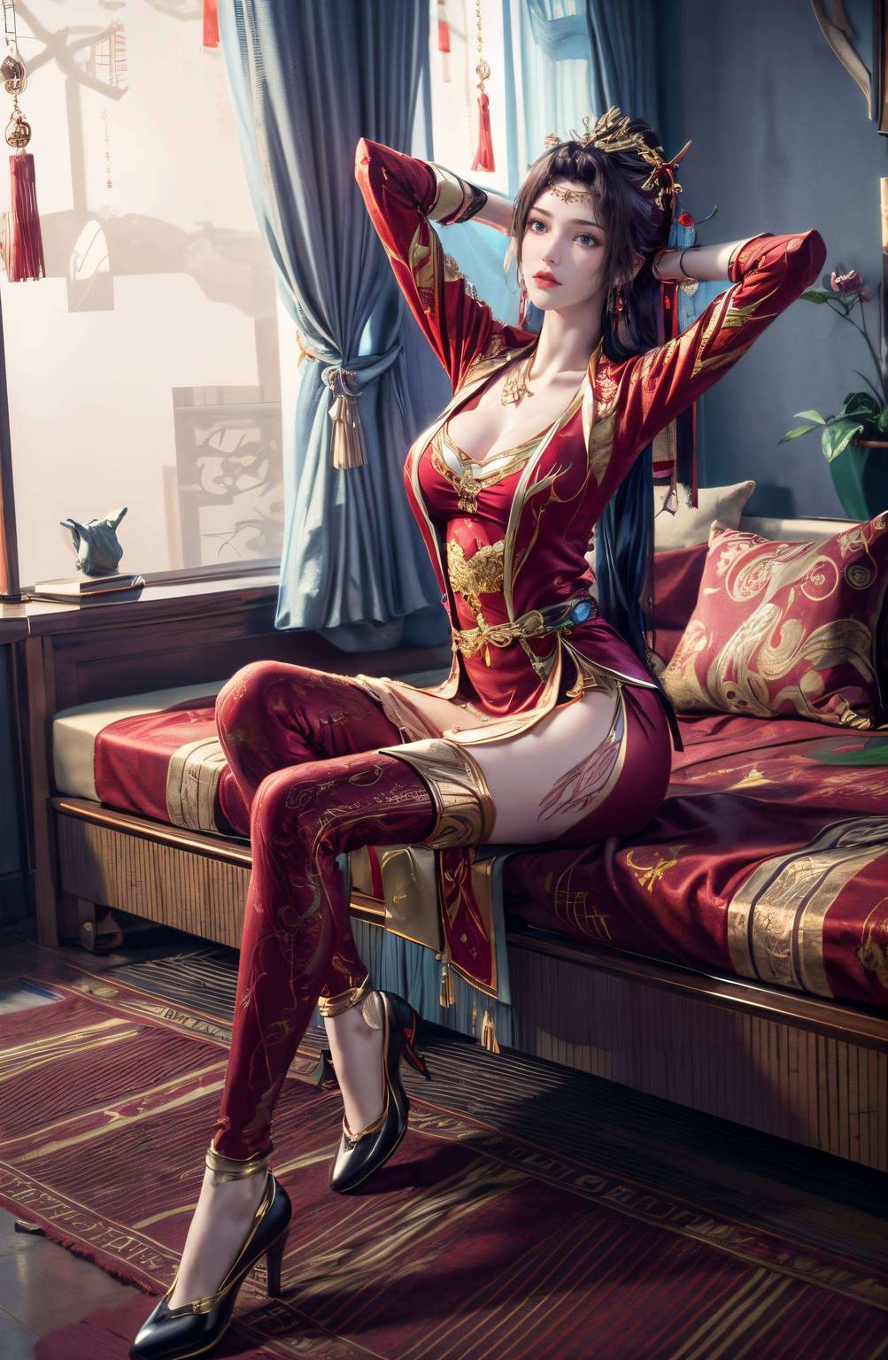 在云韵的世界里身姿优雅
