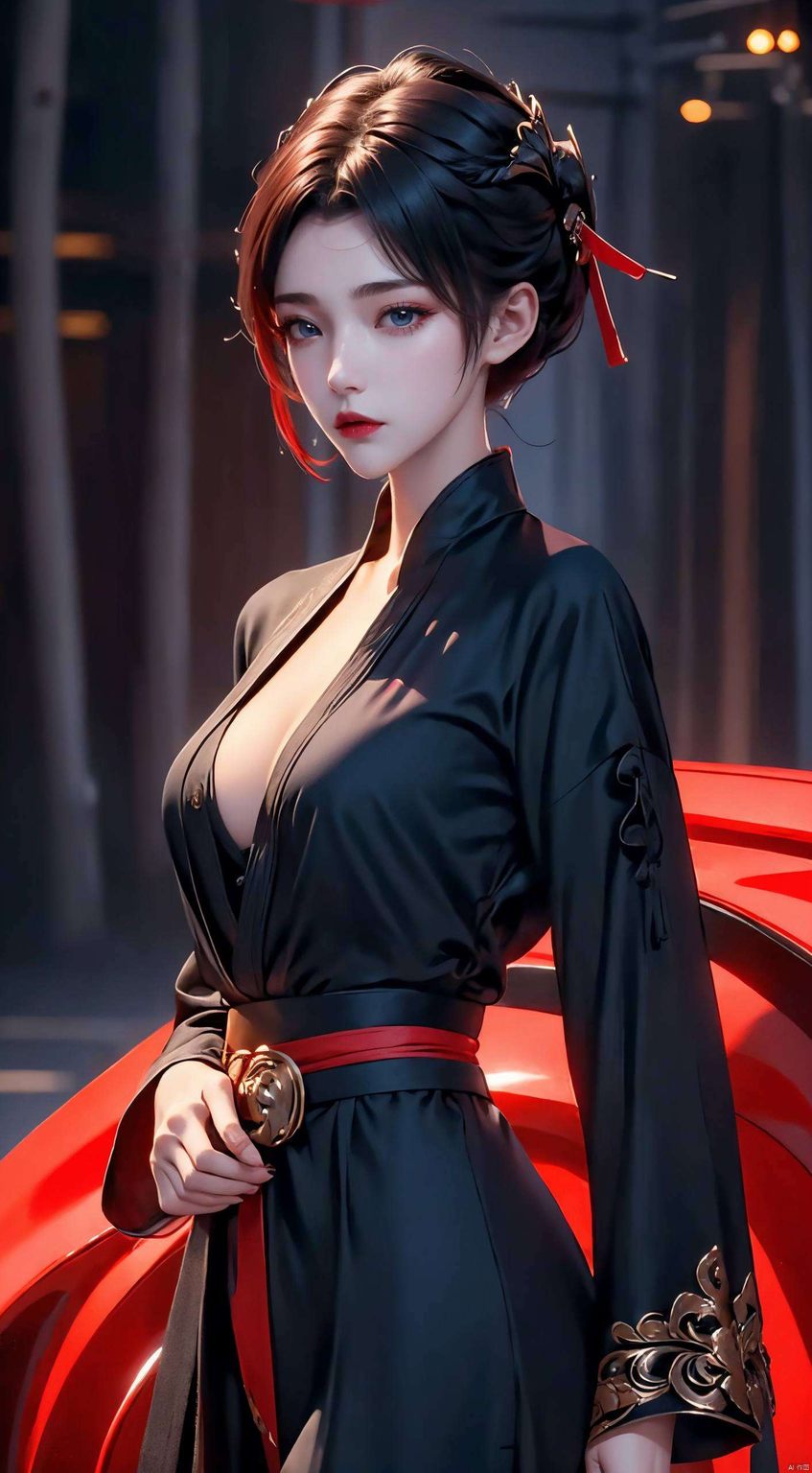 静静绽放着她的玄幻之美她的身姿