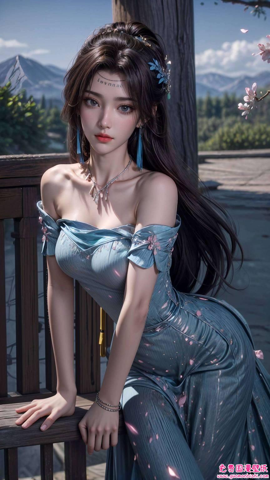 今天给大家带来一款超级炫酷的壁纸哦!那就是我们的国漫女神云韵的全身绘画图片高清壁纸!来自《斗破苍穹》的云韵不仅实力强大