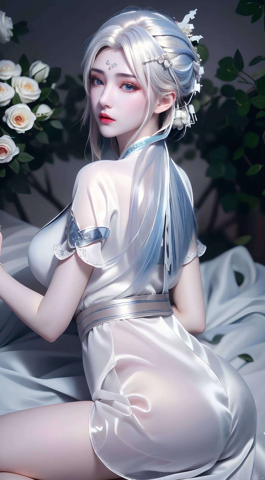 云韵她的眼神中藏着深深的智慧