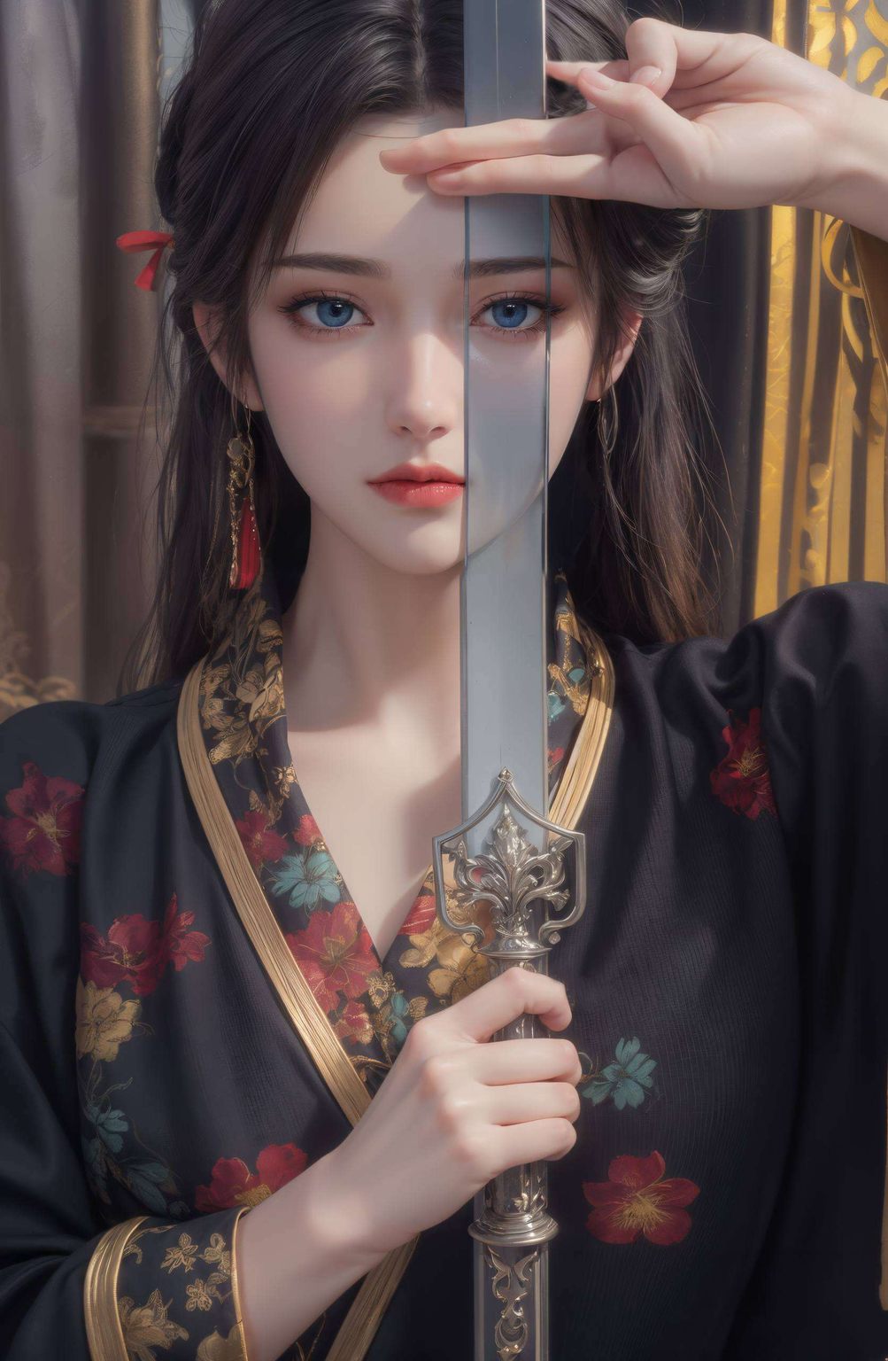 国漫中的绝世美女三者交融
