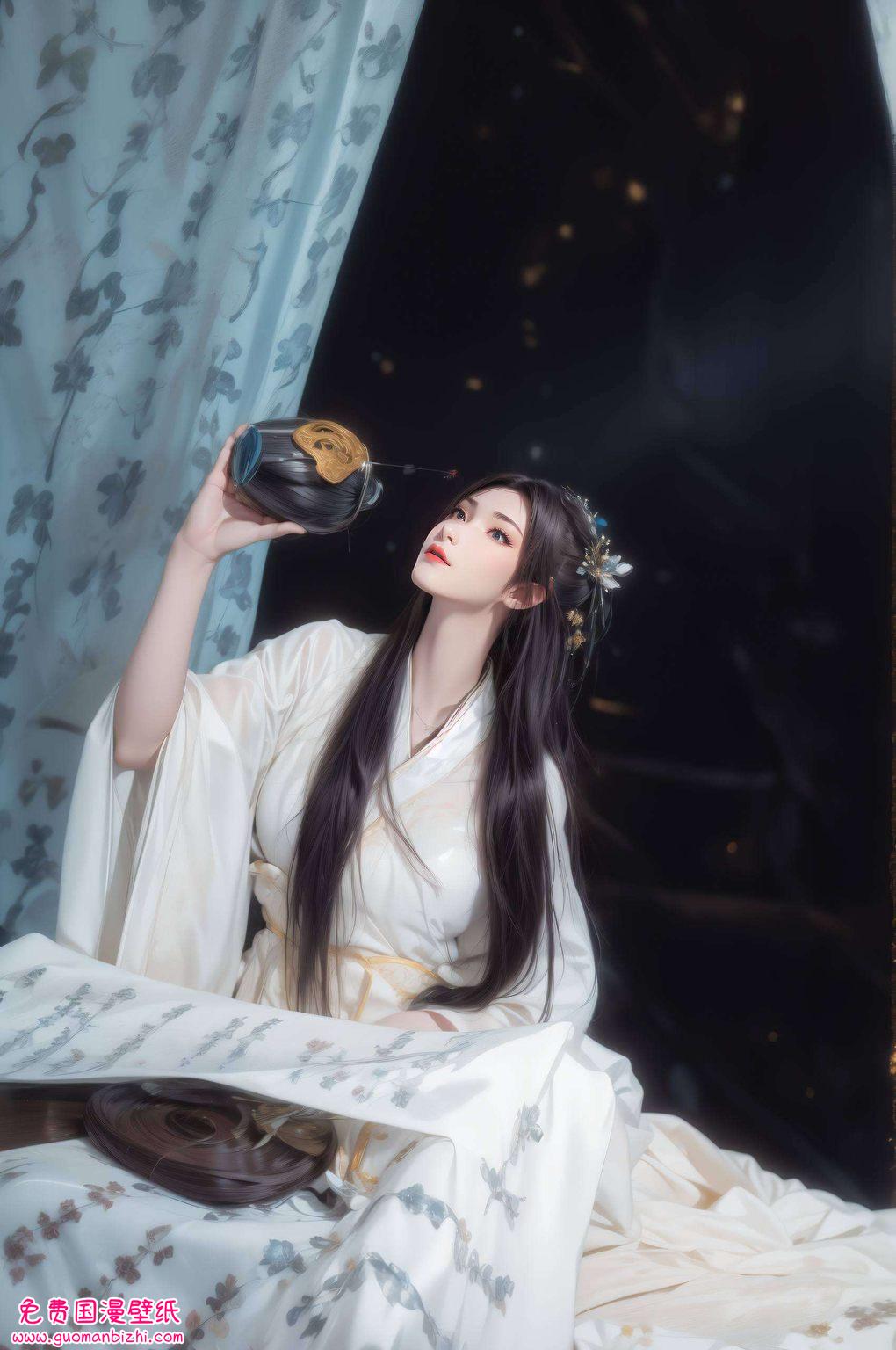 她的美仿佛能透过屏幕