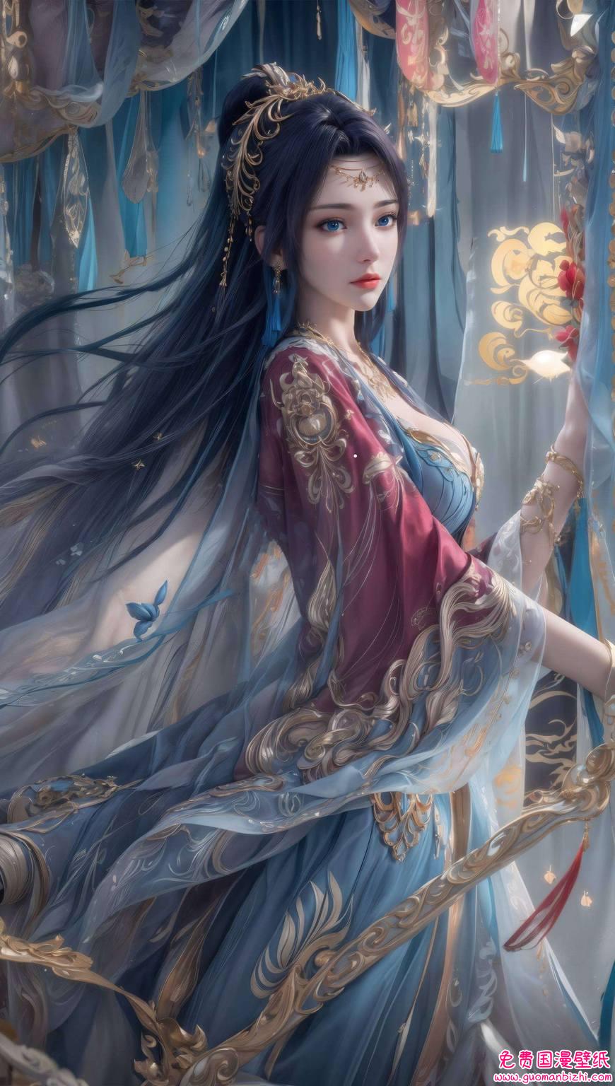 来自神秘的云岚宗哦！这款壁纸融合了国漫的韵味和云韵的仙气今天给大家带来一款超炫的4K手机壁纸——云韵大美女！她可是《斗破苍穹》中的女神级人物